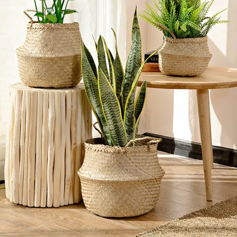 라탄바구니 (XL) 화분커버 해초바구니 +할인쿠폰