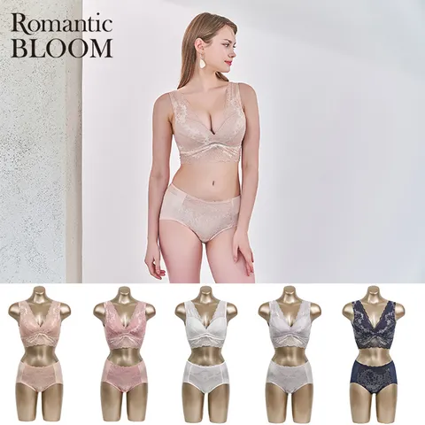 [신영와코루] 로맨틱블룸 풀커버 스프링에디션 브라팬티 10종_R42_HOT2