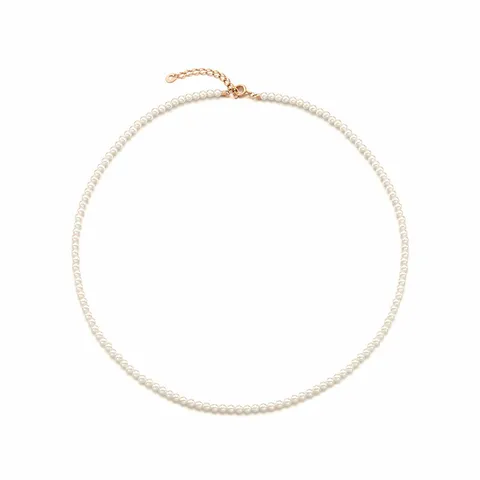 [현대백화점] [티르리르] 14K 핑크골드 샤이닝 펄 비드 목걸이 TNSK4P20992M-NEW +할인쿠폰