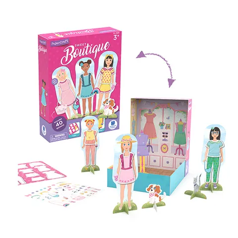 (러닝리소스)EDI1551 패션 부티크 인형 옷 입히기