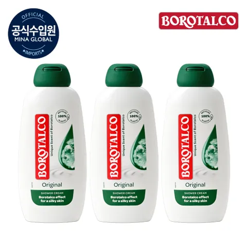 보로탈코 오리지널 바디워시 샤워크림 250ml*3