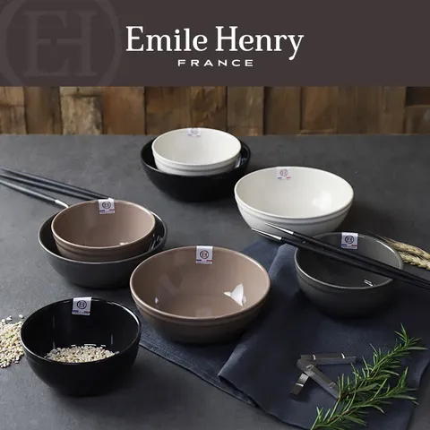 [에밀앙리] HR 세라믹 모던 공기+대접 4인세트 (8p) 옵션택일 - 현대Hmall