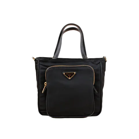 프라다 삼각로고 나일론 여성 토트백 블랙 1BG308 ZMY F0002 +할인쿠폰