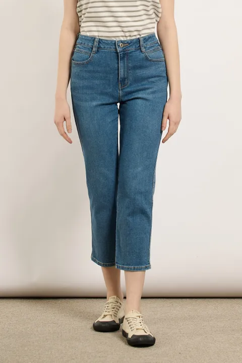 [현대백화점] [구매고객 예쁜 BCBG 로고 양말 10만원이상 2개 20만원이상 3개 증정 ][BCBG] 티엔 슬림 데님 P/T B5M3P350 (사은품증정)