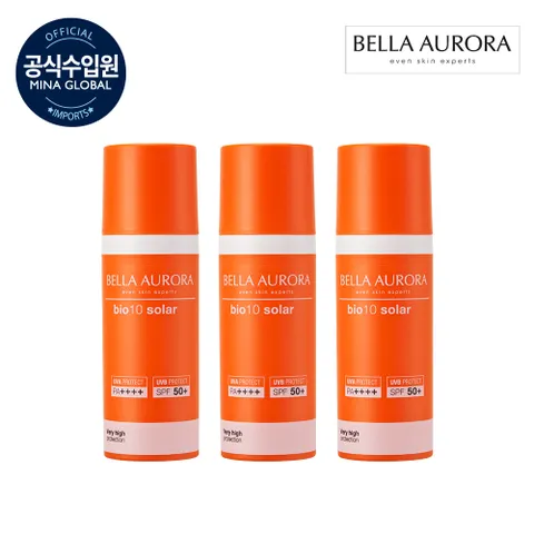 벨라오로라 기미개선 톤개선 혼합자차 바이오텐 썬크림 SPF50+ 50ml X 3