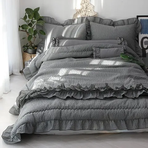 선염 시어서커 스칼렛 퀸 여름이불 베개세트 Q 3컬러