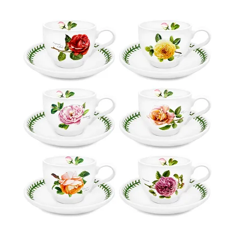 보타닉로즈 커피잔6인조세트