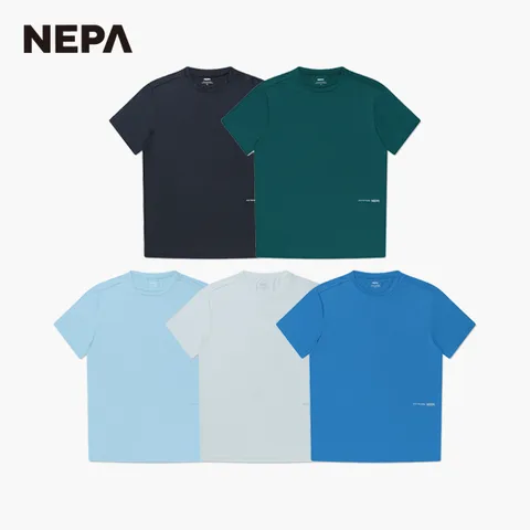 네파 남성 비아 메쉬 반팔 라운드 티셔츠 7I35321