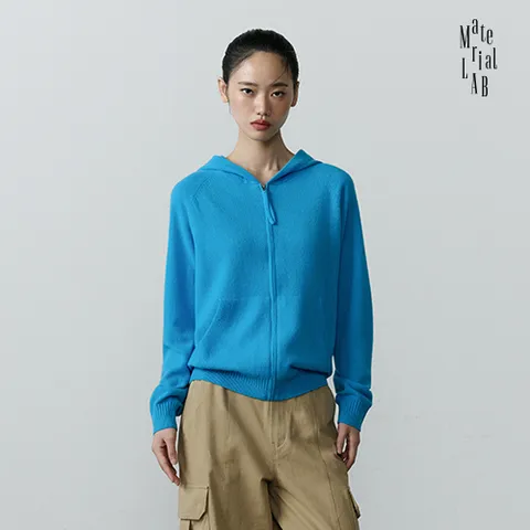 [Holiday Edition] 머티리얼랩 25FW 320g 호주울100% 후드집업 - 현대Hmall