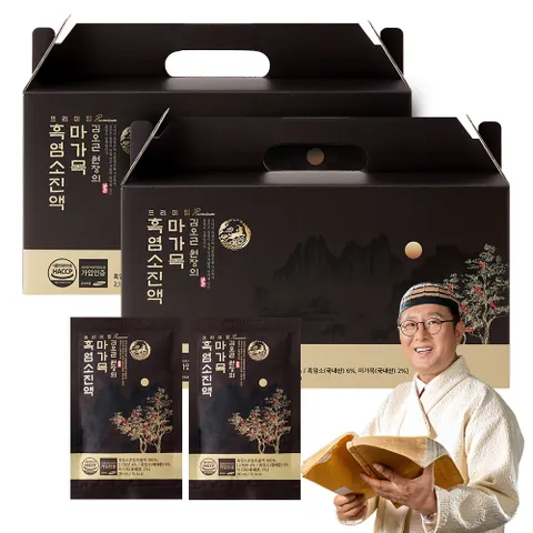 김오곤원장의 프리미엄 마가목 흑염소진액 2박스(70mlX60포) - 현대Hmall