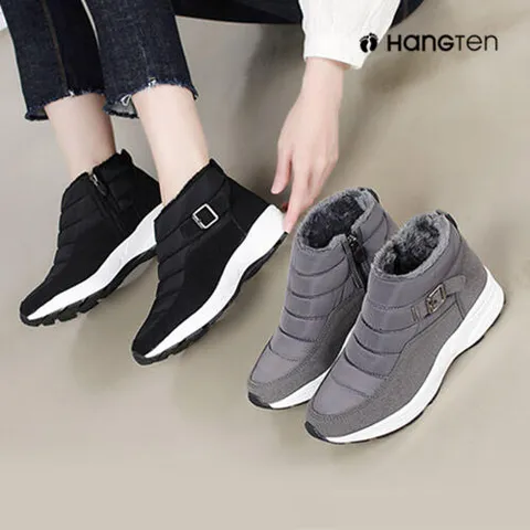 행텐 HT-278 여성 방한화 패딩슬립온 패딩운동화 겨울운동화 퍼스니커즈 - 현대Hmall