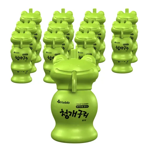 하비비 프리미엄 청개구리 자동변기세정제 12개