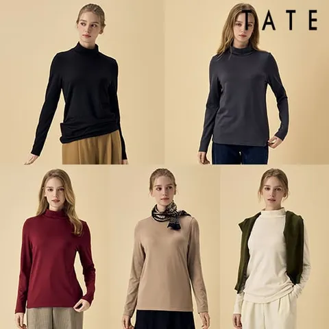 [TATE] 테이트 25FW 여성 기모티셔츠 5종