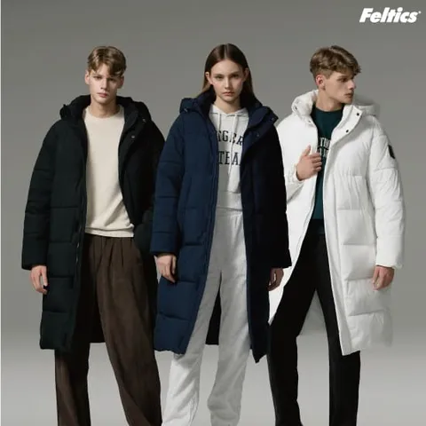 [Feltics] 펠틱스 25FW 남녀 롱패딩 점퍼 1종 (남녀공용) +무이자3개월