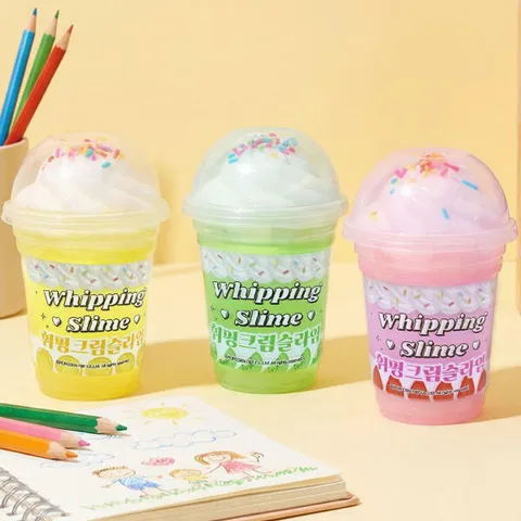 아트박스/문구앤토이스 [팝콘팬시] 휘핑 크림 슬라임 (랜덤발송)