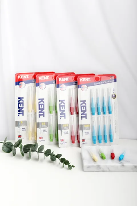 켄트 치간칫솔(1팩 8입/보관캡포함)
