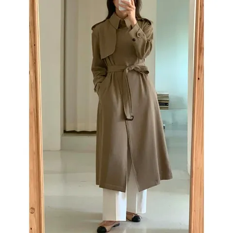 [하프클럽/릴룸]아썸 바바리 트렌치 코트 비조 쟈켓 하객룩 오피스 - 현대Hmall