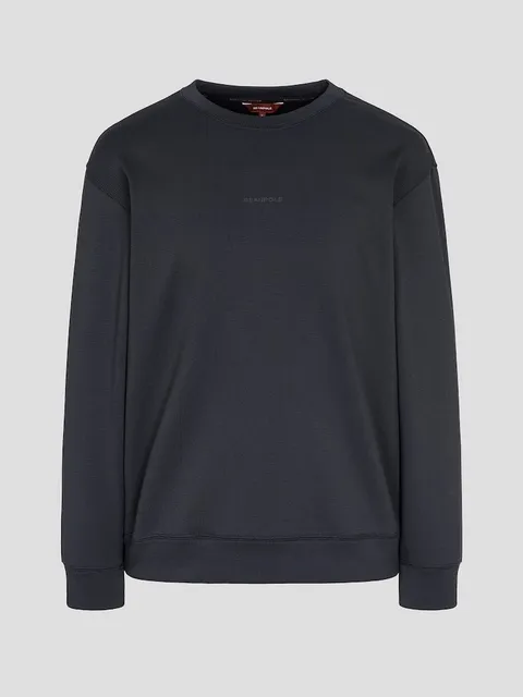 [현대백화점] [빈폴남성] [BEANPOLEKNAP] 폴리 기모 라운드 스웨트 셔츠 (BC5X41N115) +할인쿠폰