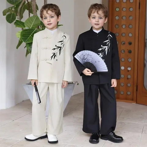 지앤제이커머스 (대여) 대나무 프린팅 창파오 공연 무대의상 세트 +할인쿠폰