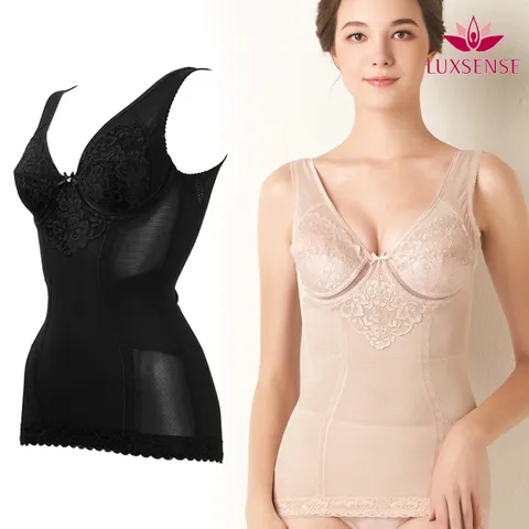 럭센스 여성보정속옷 이중파워넷 풀컵 런닝형 치마올인원 003 +할인쿠폰