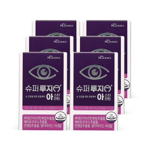 슈퍼루지A+ 슈퍼루지아 아스타잔틴 6박스