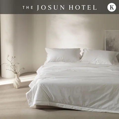 [더조선호텔] 릴리 차렵이불 K 화이트 +할인쿠폰