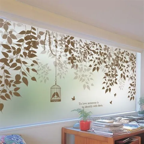 아트박스/낭만창고 dgse045-숲속의하모니-반투명시트지