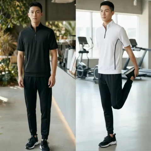 남자 여름 운동복 집업 트레이닝 러닝복 세트 짐웨어 +할인쿠폰