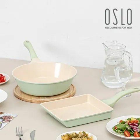 서울리빙 오슬로 허브 인덕션 후라이팬 2종(사각+28궁중팬) +할인쿠폰