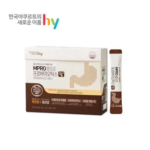 [6개월분]엠프로 프로바이오틱스 윌 플러스 1박스