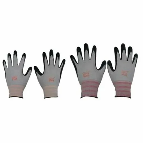 인디 NBR 코팅 초등 학생 유아 어린이 안전 작업 장갑