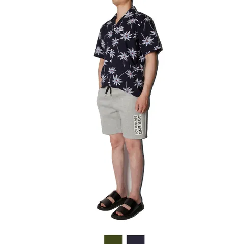 남자 하와이안 캐주얼 바캉스 반팔 셔츠 KSM-SHH-SBP0417009