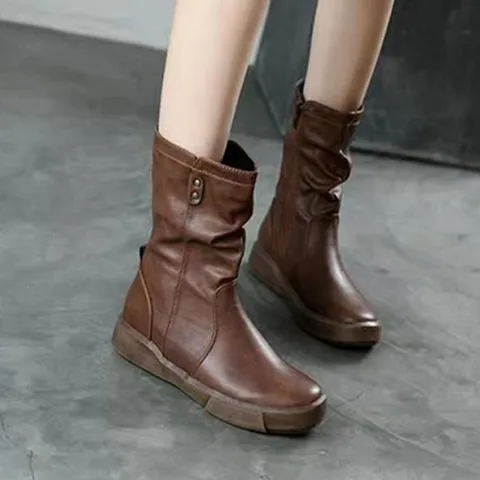 [쉬즈너리]미들부츠 여성부츠 부츠 워커 여성워커 앵클부츠1-818 - 현대Hmall