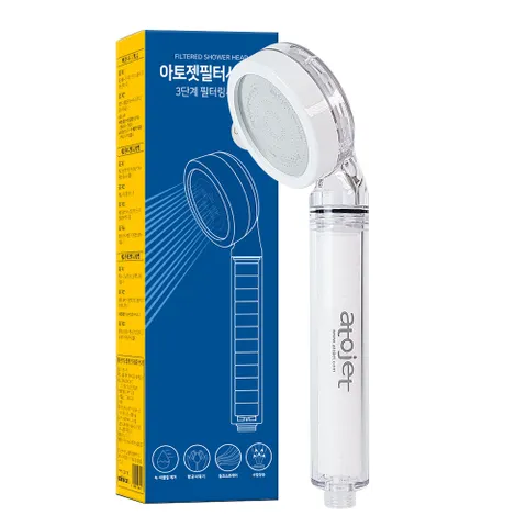 녹물제거 아토젯 필터샤워기