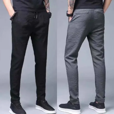 남성용 쿨링 긴바지 린넨 슬랙스 마바지 출근바지