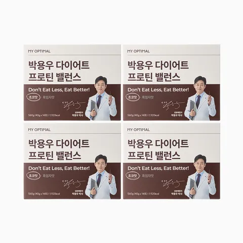 마이옵티멀 박용우 다이어트 프로틴 밸런스 56팩 (4박스)