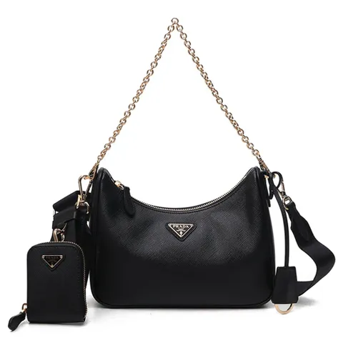 [프라다] 25FW 사피아노 리에디션 2005 숄더/크로스백 블랙 1BH204 NZV F0632 +할인쿠폰