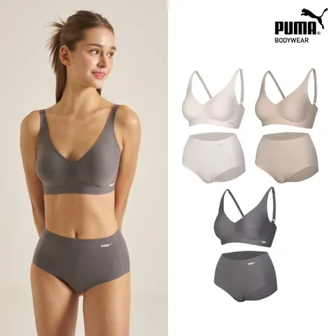 [제로퓨즈] 푸마 여성 프리컷 퓨징 브라팬티 2종세트 택일