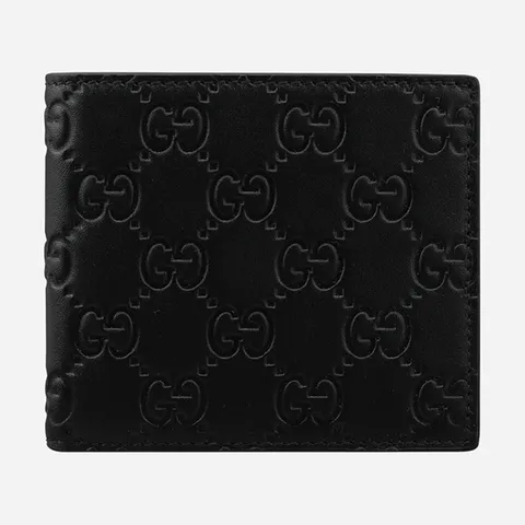 [구찌]6S 850175 AAFDV 1000 GG 엠블럼 반지갑 블랙 +할인쿠폰 +무이자5개월