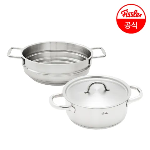 [공식]패밀리 캐서롤 24cm 무광 찜기 세트