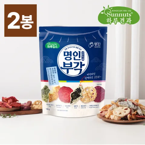 [하루견과] 명인부각 오리지널 180gx2봉