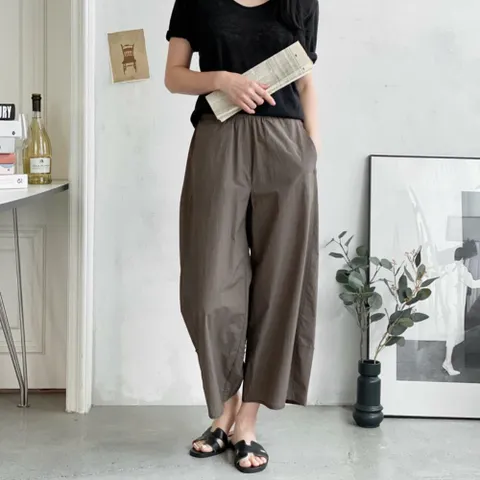 투키네 캐주얼 와이드팬츠 배기 썸머 여름 시원한 여성 바지 +할인쿠폰