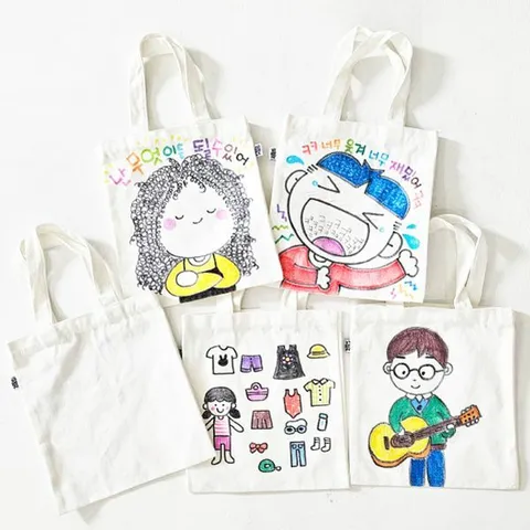 피오피스토리 나만의 미니에코백 만들기(무지)