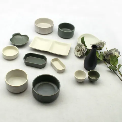 달소금 도자기 신혼식기세트 무광 2인 그릇 홈세트(13P)