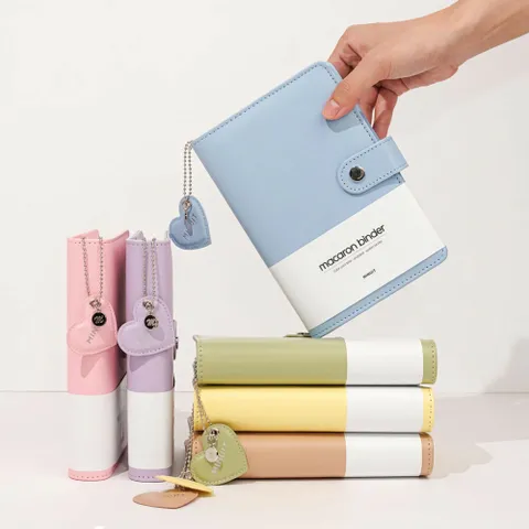 문구용품 다이어리 미뉴잇 마카롱 바인더 A6 +할인쿠폰