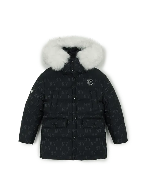 [현대백화점] [MLB키즈DB] 프리미엄 모노그램 JQD 미드 구스다운(7ADJM256) +할인쿠폰