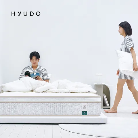 (익일출고) 휴도 아늑한 제주 27cm 포켓스프링 매트리스 Q +할인쿠폰