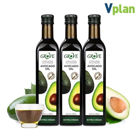 그로브 냉압착 엑스트라버진 아보카도오일 500ml X 3병 뉴질랜드 아보카도유
