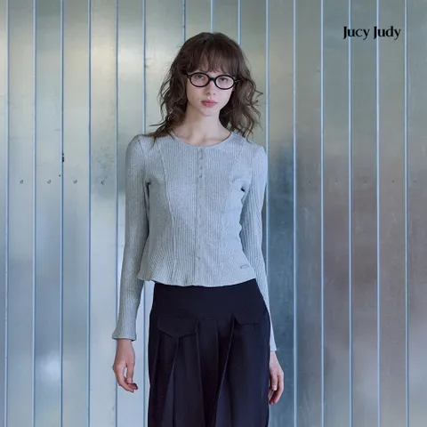 [쥬시쥬디] J스냅포인트골지티셔츠(ON) JYTS62AA +할인쿠폰