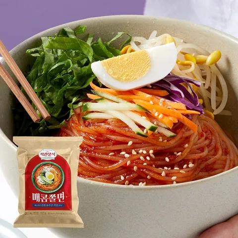 석관동떡볶이 매콤쫄면 1팩